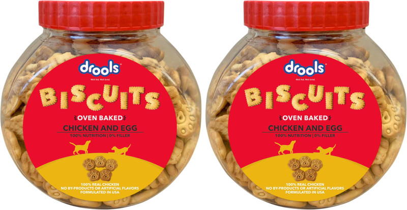 Drools Drools Dog Biscuits Chicken 0.8 kg (2x0.4 kg) Dry All Life Stages Dog Food