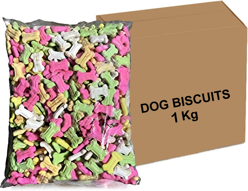 Unik Mix Dog Biscuits for Puppies & Adult Dogs - 800g Assorted Chicken Dog Treat(1000 g)