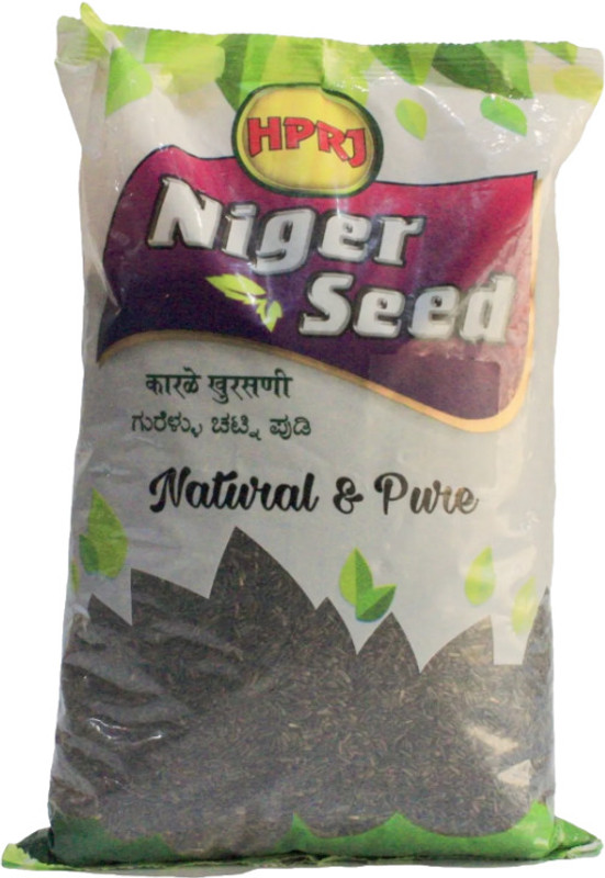 HPRJ Niger Seed (Black Seed) 1 kg Dry Adult, Senior, Young Bird Food