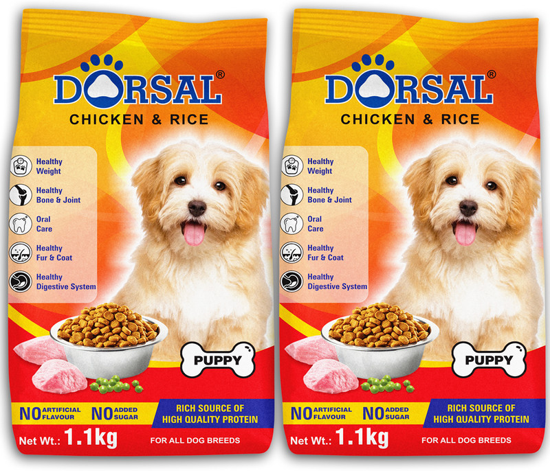 DORSAL PUPPY FOOD -2.2KG Chicken 2.2 kg (2x1.1 kg) Dry Young Dog Food