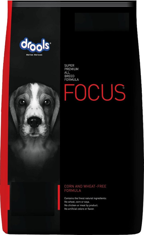 Drools Focus 100gm With Raw Hide 5 Inch 1kg Chicken 0.5 kg Dry New Born, Young Dog Food