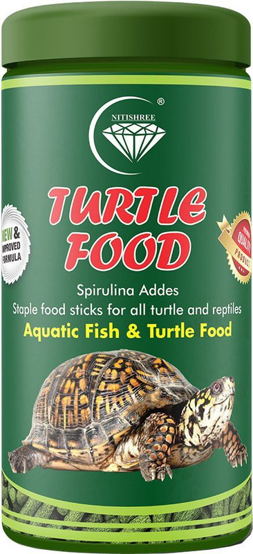 Nitishree TURTAL FOOD Fortified With Fish Meal (Shrimp) Tortoise food - 750 gm Sea Food 0.75 kg Dry Adult, New Born, Senior, Young Turtle Food