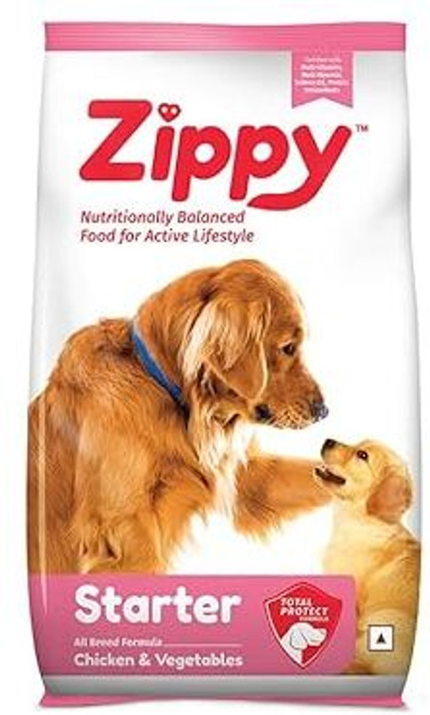 Zippy Zippy Starter 3kg Chicken & Veg Chicken 3 kg Dry All Life Stages Dog Food