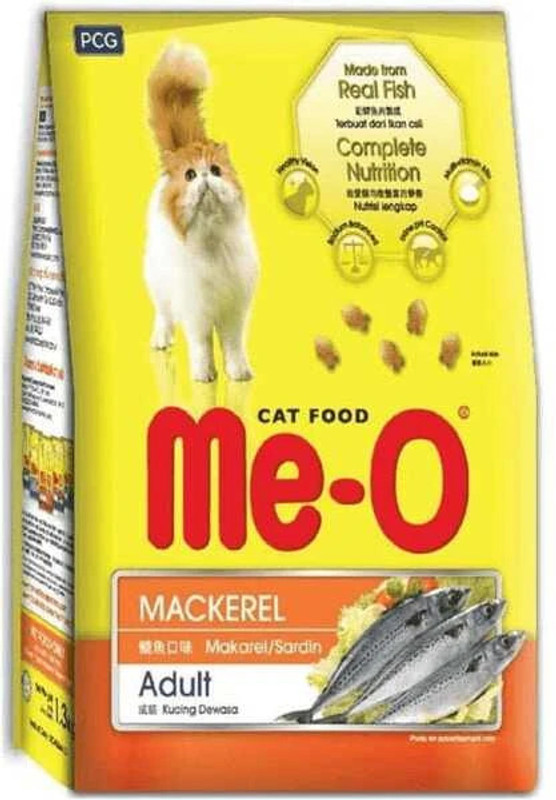 Me-O meo mackerel Mackeral 1.2 kg Dry Adult Cat Food