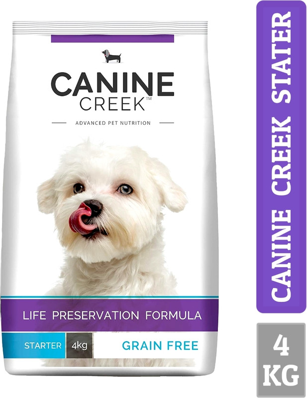 Canine Creek Starter 1.5kg Grain Free Chicken 1.5 kg Dry New Born Dog Food