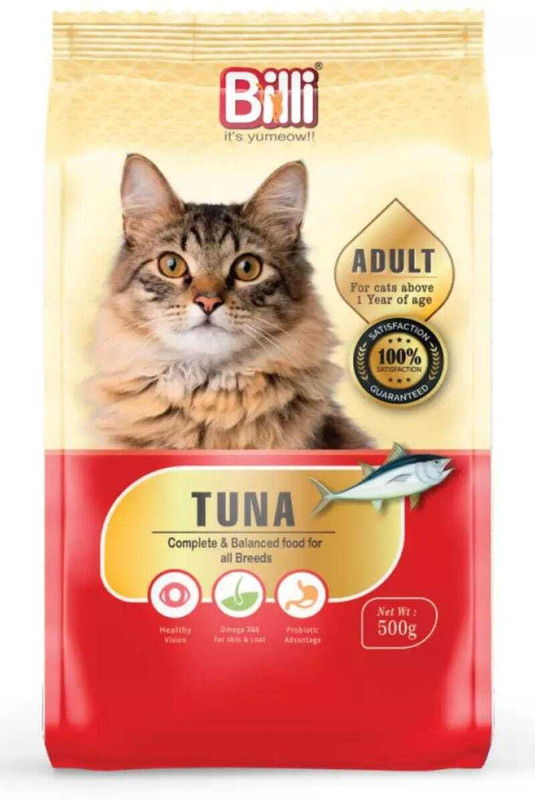 Billi BILLI CAT ADULT TUNA 1.5KG Tuna 1.5 kg Dry Adult Cat Food