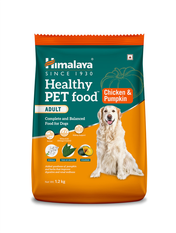 HIMALAYA Healthy Adult Dry Dog Food, Chicken & Pumpkin I Supports Skin Health, Digestion Chicken 3 kg Dry Adult Dog Food
