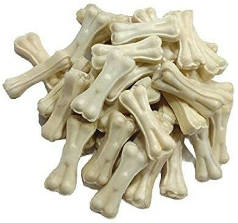 Foodie Puppies Pet treat & Digestible Calcium Bone 3 inch Chicken Dog & Cat Chew(1.2 kg, Pack of 36)