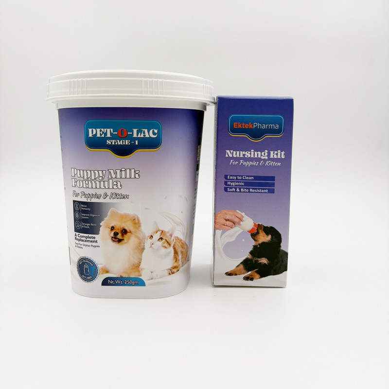 All4pets Pet-O-Lac Stage 1 Milk 0.8 kg Dry New Born Dog & Cat Food