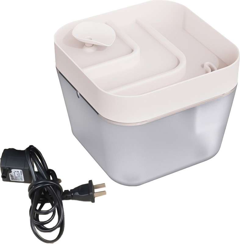 SUPVOX Electric Cat Dog Water Fountain 2L(Plastic)