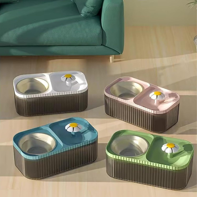 DogTrust Cat Water Fountain, Cat Feeding & Watering Supplies, Super Quiet Automatic Water(Plastic, Stainless Steel)