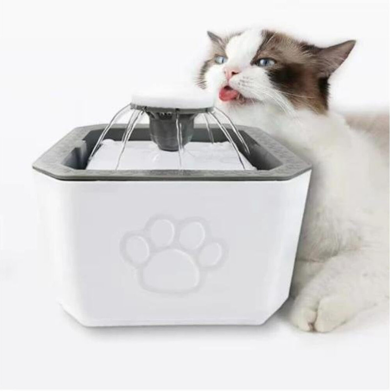 PSK PET MART Automatic Pet Water Fountain for Cats and Small Dogs,(Plastic)