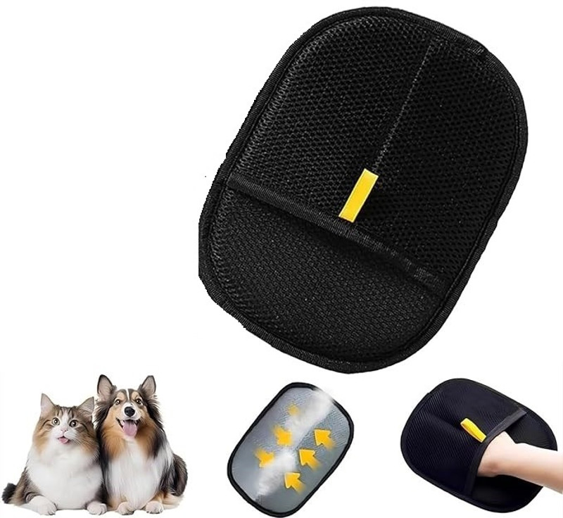 Episkey Grooming Gloves for Dog & Cat, Horse, Rabbit(Multicolor, Medium)