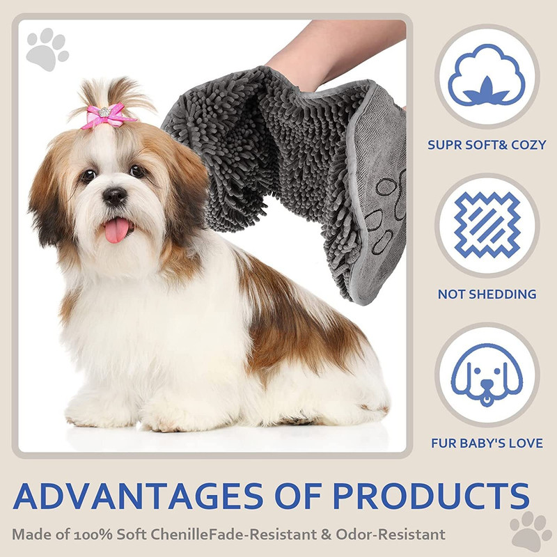 SKYBUCKET Dog Towel Large Quick Dry Microfiber Super Absorbent Pet Grooming Cloth Cat, Dog Blanket(Microfiber)