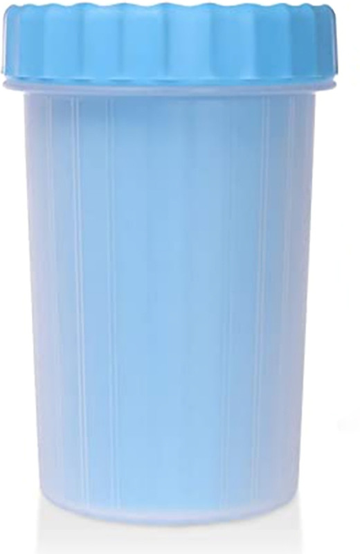 PetShy Paw Cleaner- Animal Wash Foot Cup - Small Grooming Gloves for Dog & Cat(Blue, Small)