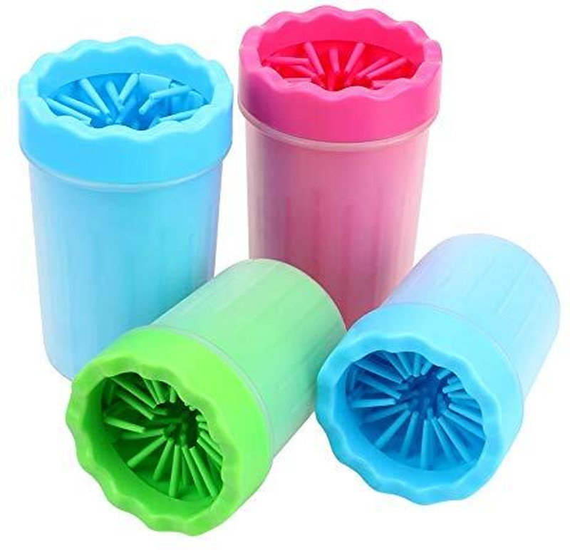 EnerJoy Dog Paw Cleaner, Portable Washer Cleaning Brush Cup Silicone Training Aid For Dog & Cat
