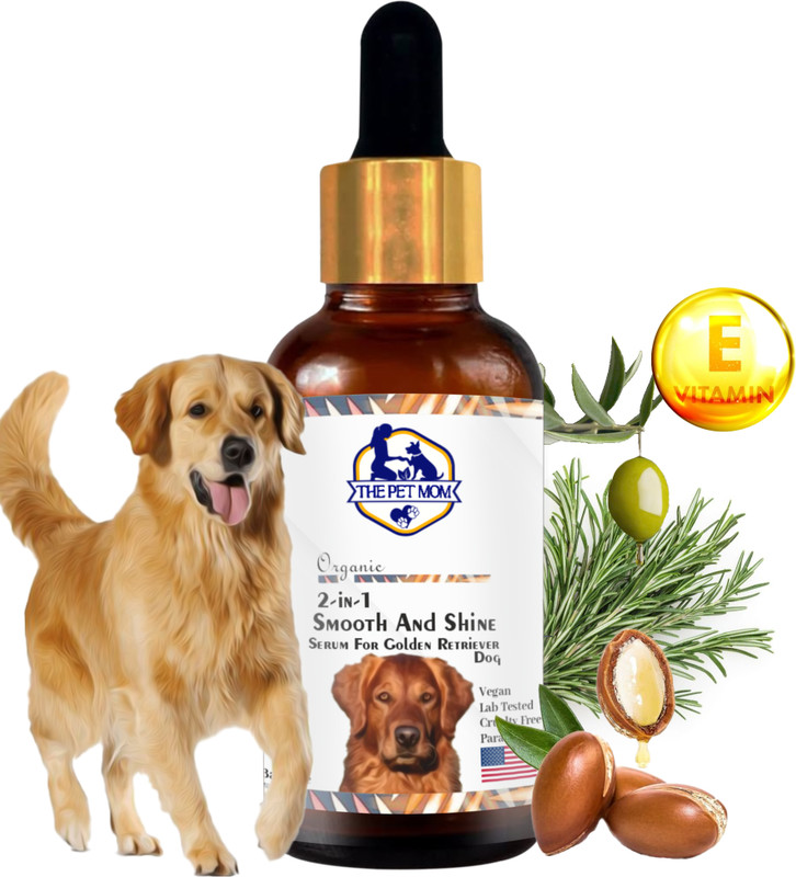 THE PET MOM 2 In 1 Smooth & Shine Dog Serum For German Shepherd Dog, Puppy | Silky, Smooth Pet Hair Styling(30 ml)