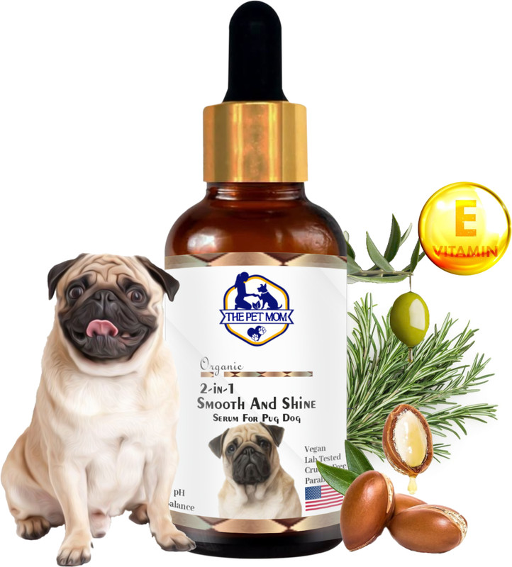 THE PET MOM 2 In 1 Smooth & Shine Serum For Small Pet, Rabbit, Rat | Silky, Frizz-Free Hair Pet Hair Styling(30 ml)