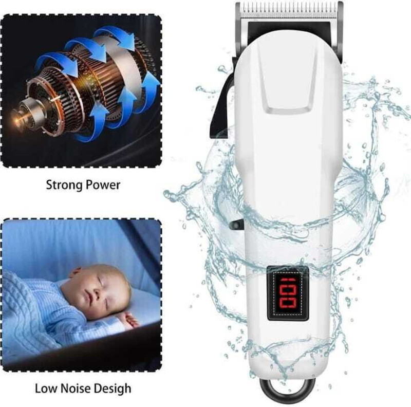 RECHOO Sheep/Goat/Animal hair cutting machine with 1 Extra Blade Pet Hair White Pet Hair Trimmer