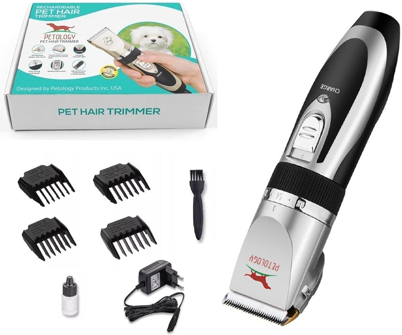 Petology PetTrimmerSilver Silver Pet Hair Trimmer