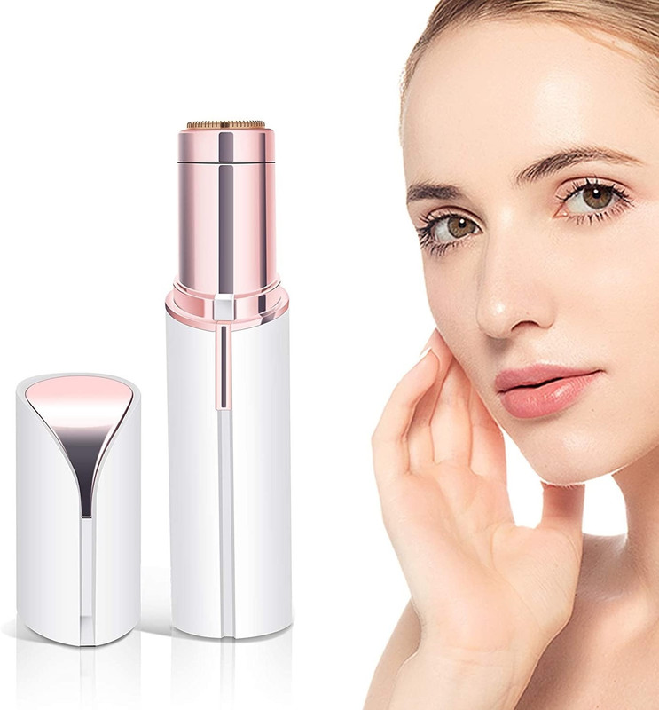 Jrkp Enterprise eyebrow trimmer flawless For Women - Face, Chin, Cheek, Eyebrow, Upper Lip White Pet Hair Trimmer