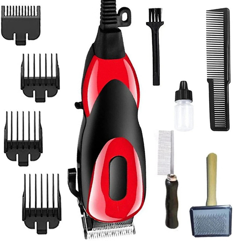 SEEGATE New Wired Direct Electric Most Powerful dog cat grooming animal Hair machine Red, Black Pet Hair Trimmer