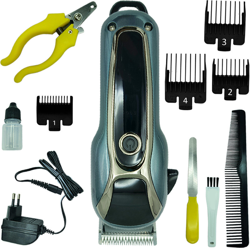 SEEGATE Rechargeable powerful cordless stainless steel pet grooming trimmer Multicolor Pet Hair Trimmer