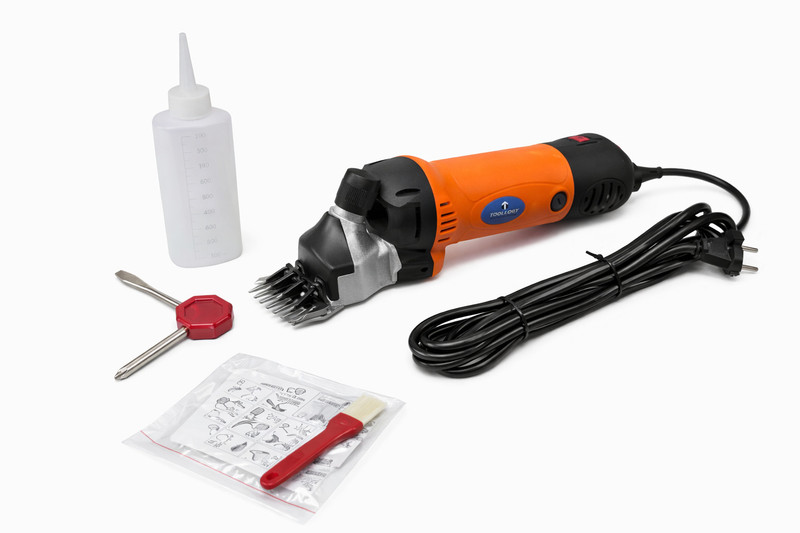 OKASTA Toollogy 6 Speed Electric Sheep Hair Cutting Machine For Animal Pet Clipper Orange, Black Pet Hair Trimmer