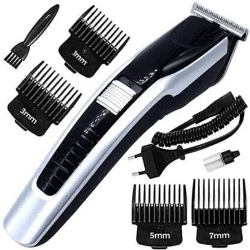 Dazzel Flex Trending Professional AT538 Hair Clipper Rechargeable beard Trimmer shaver Silver, Black Pet Hair Trimmer