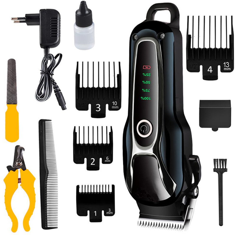 Wisdom Rechargeable Hair Clipper For Men And Pet Also Multicolor Pet Hair Trimmer