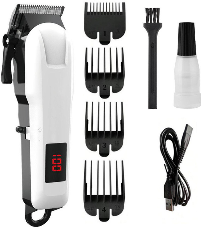 RECHOO New Professional Corded heavy duty hair trimmer White, Black Pet Hair Trimmer