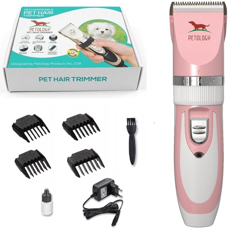 Petology PetTrimmerPink Pink Pet Hair Trimmer