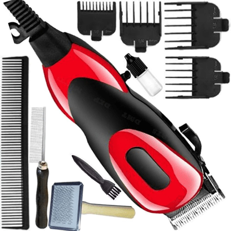 rtyu New Professional Pet Hair Trimmer Corded Hair Clipper Razor And Shaver Multicolor Pet Hair Trimmer