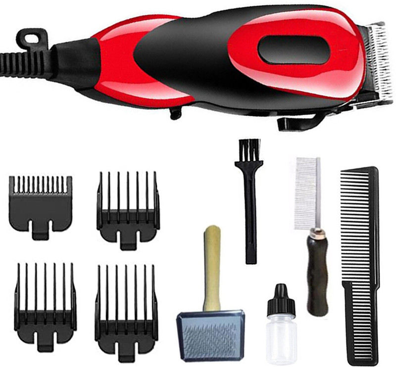 SEEGATE New Best Good Quality High Power Wired Direct Electric Dog animal for pet Red, Black Pet Hair Trimmer
