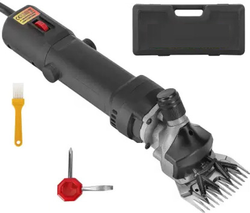 DeReliable 950W Horse/Goat/Cat/Dog/Animals hair cutting machine Black Pet Hair Trimmer Red, Orange Pet Hair Trimmer