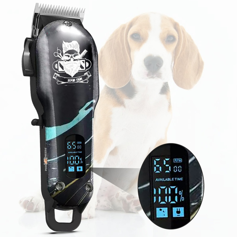 Pick Ur Needs Rechargeable Dog Hair Trimmer/Shaver Pet Trimmer Puppy Grooming Machine Silver Pet Hair Trimmer
