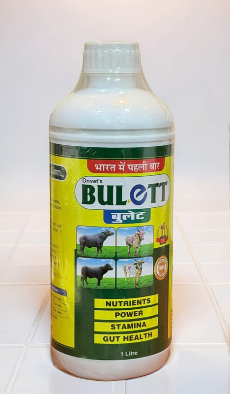 onvet Bulett Energy Tonic– Desh Ka Pehla Mardo Wala Formula for Jhotta & Bail Pet Health Supplements(1 L)