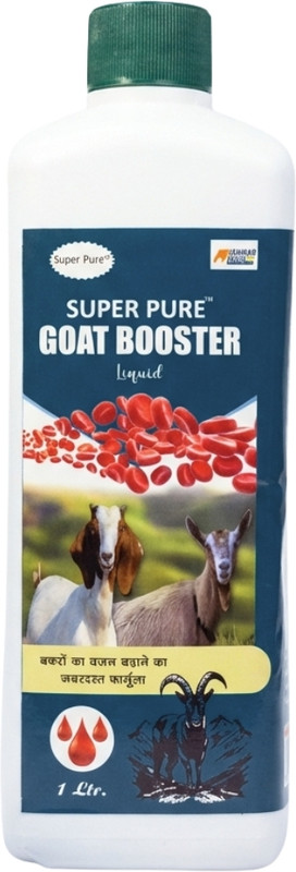 Super Pure Goat Booster Liquid Supplement for Goats Pet Health Supplements(1 L)