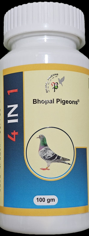 bhopal pigeons 6 IN 1 MIX FOR PIGEONS HEALTH Pet Health Supplements(100 g)