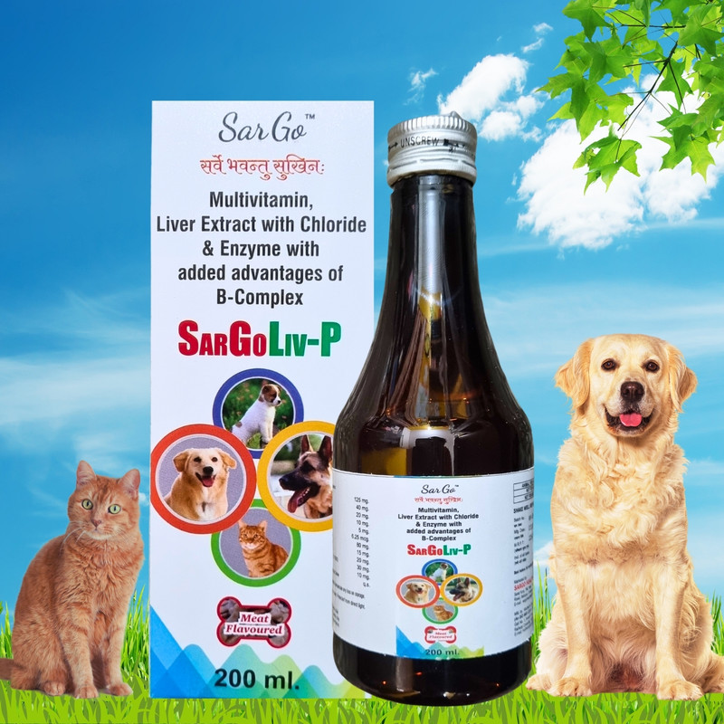 SARGO SG-P-Cal-1 Pet Health Supplements(200 ml)