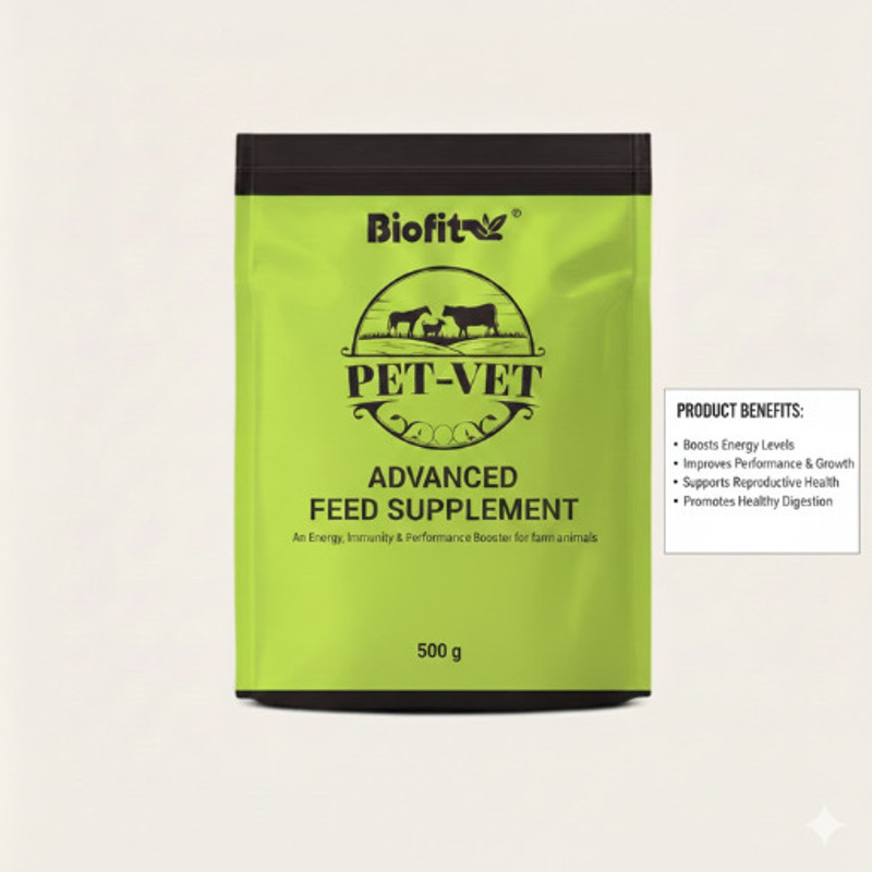 BIOFIT Pet Vet Advanced Feed Supplement 0.5 kg Wet Adult Cow Food