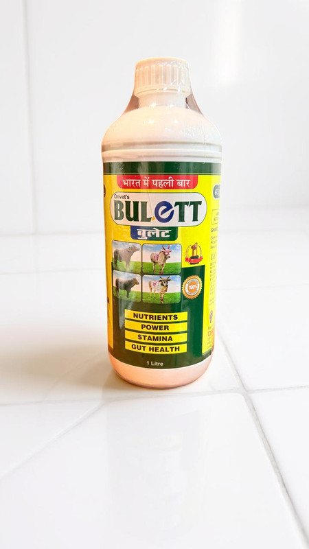 onvet Bulett Tonic – India’s First Male-Style Supplements for Jhotta & Bail Pet Health Supplements(1 L)