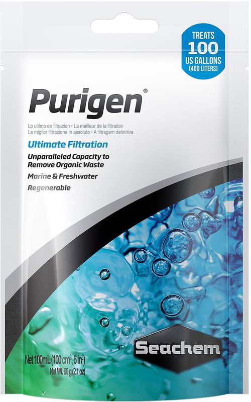 SEACHEM Purigen 100 ml Solvent Aquarium Cleaner