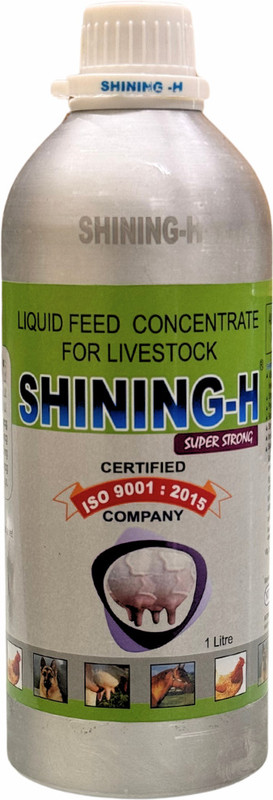 shining-h for Udder Development and Shinning on body Pet Health Supplements(1 L)