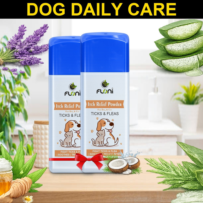 floni Pet Cleaning Powder Easy Use Pet Health Supplements(100 g)