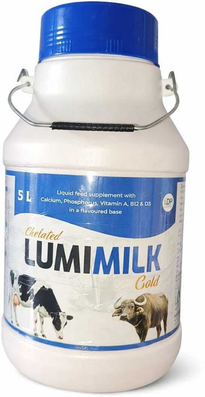 LUMIDIVINE PHARMACEUTICAL PRIVATE LIMITED LUMIMILK CALCIUM Pet Health Supplements(5 L)