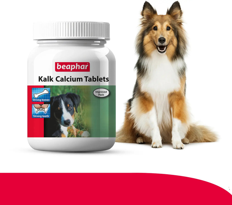 BEAPHER KALK Calcium Health Supplement | Support Joints, Bones & Muscles Pet Health Supplements(60 Pieces)