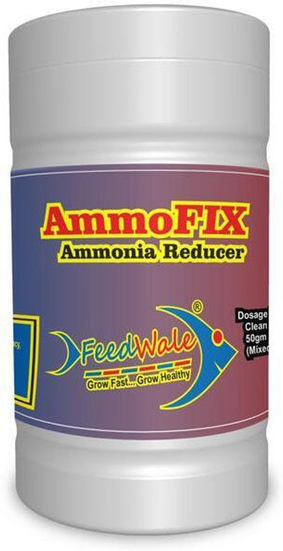 FeedWale AmmoFIX Ammonia Reducer 1Kg – Removes Gas from BioFloc Tanks & Fish Ponds Maintains Water Quality in Aquaculture Pet Health Supplements(1 kg)
