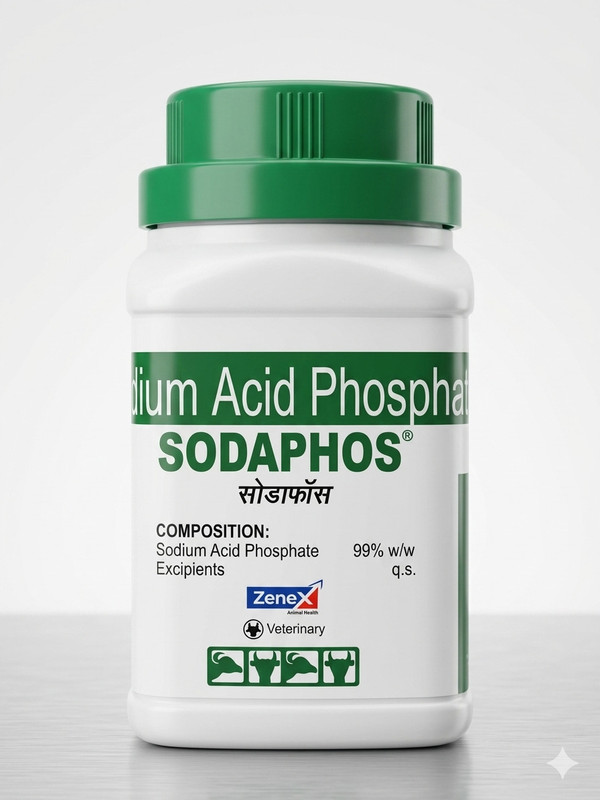 Zenex Sodaphos for veterinary use-500gm Pet Health Supplements(500 g)