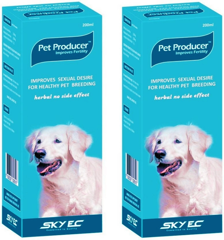 skyec Pet Producer 200ml Fertility Syrup for Male and Female 200ml Pet Health Supplements(200 ml)